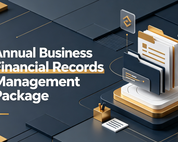 Annual Business Financial Records Management Package